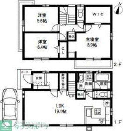 (仮称)練馬区南田中2丁目戸建の物件間取画像